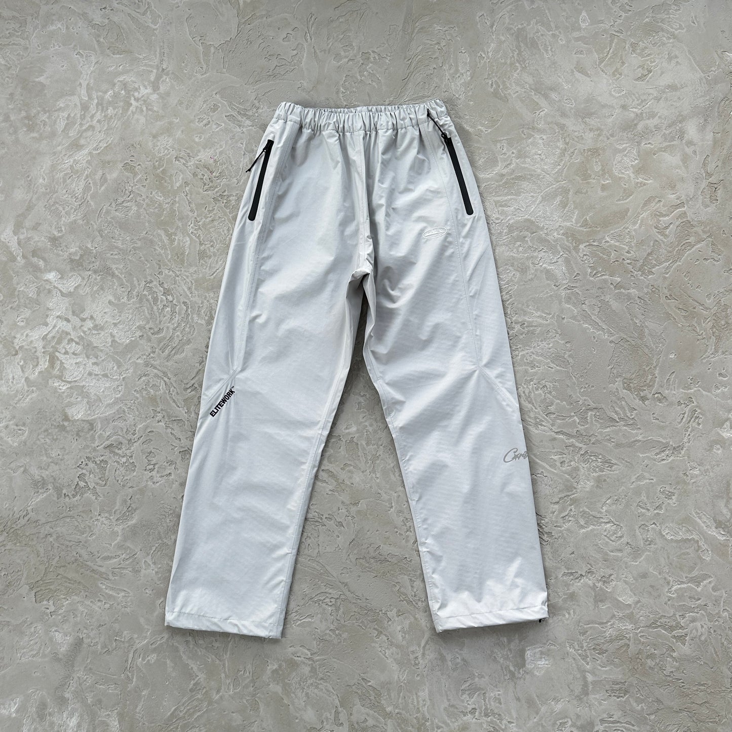 Corteiz Elitework Shell Pants grey