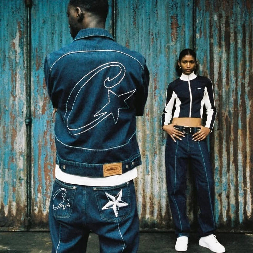 Denim jeans corteiz - dark wash