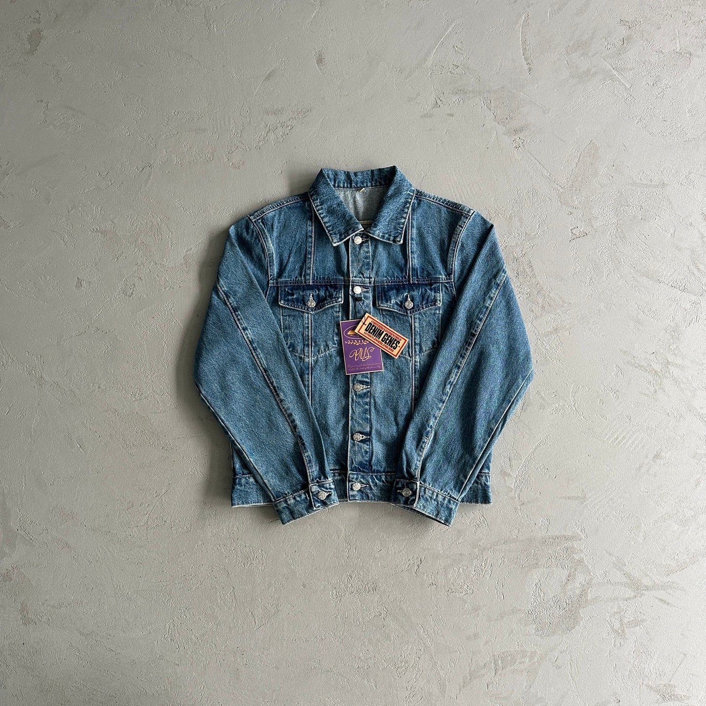 Veste en jean Corteiz C-Star denim bleu