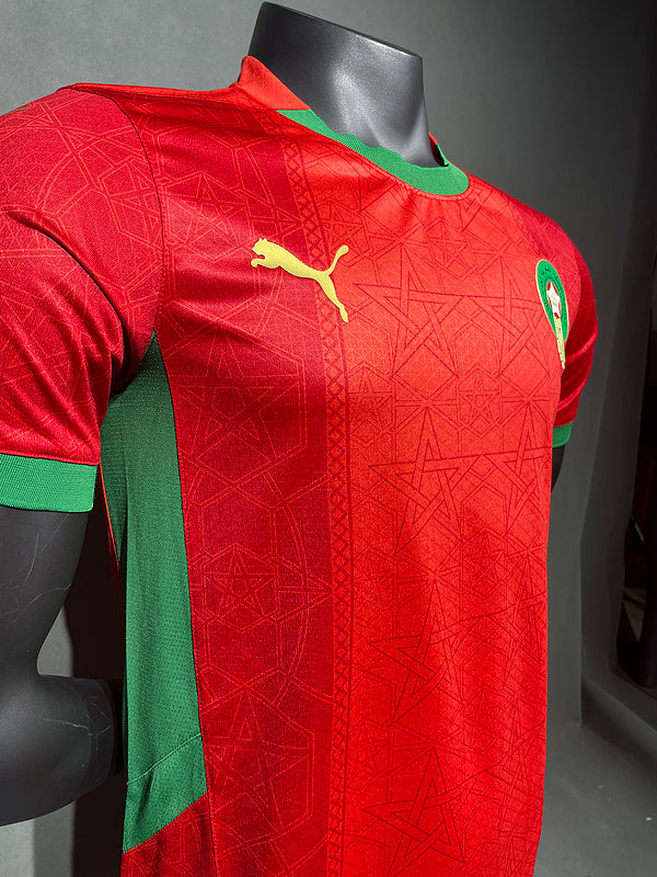 Maillot Domicile Maroc 2025 - Player version