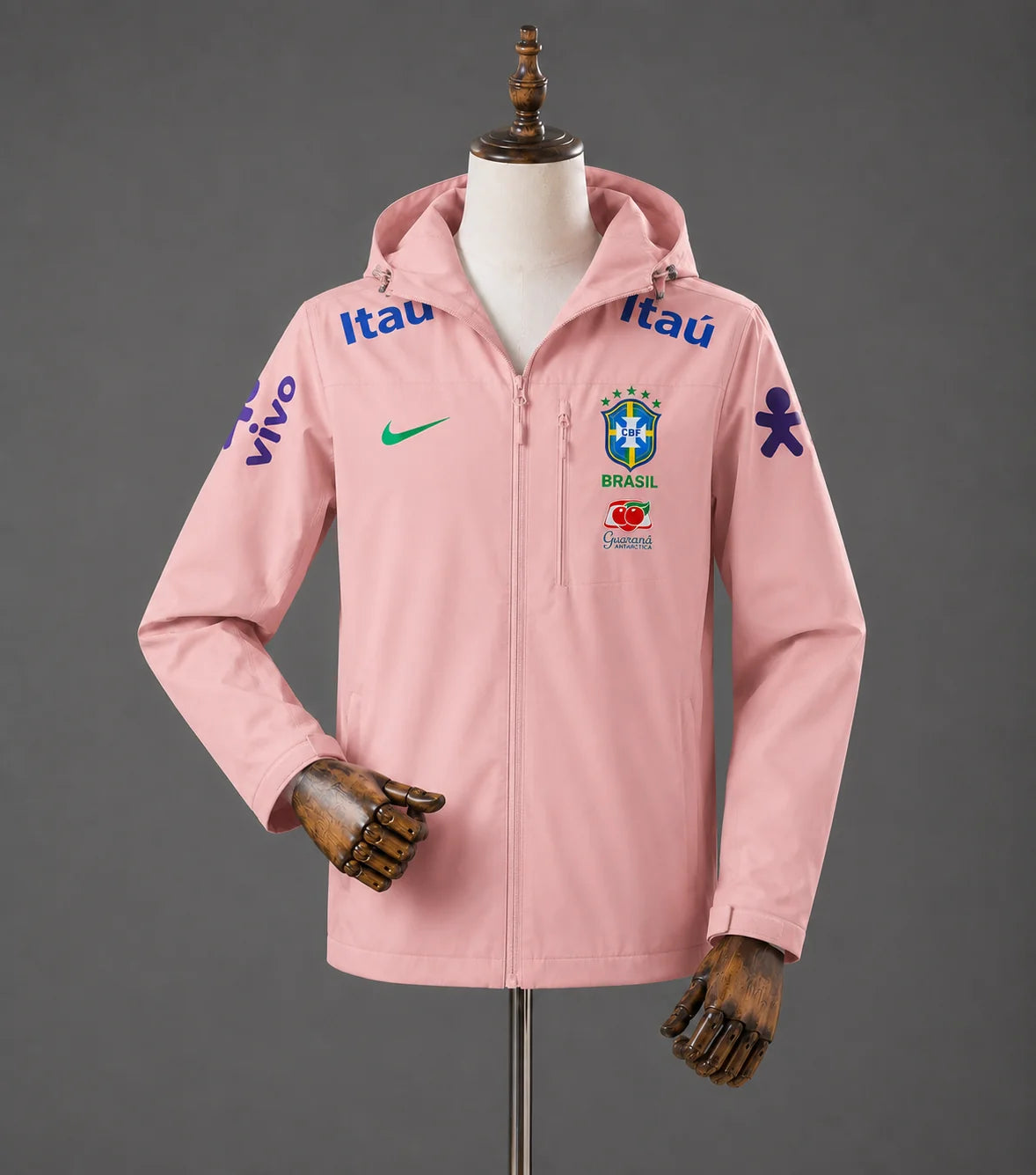 Veste Bresil Seleção - rose