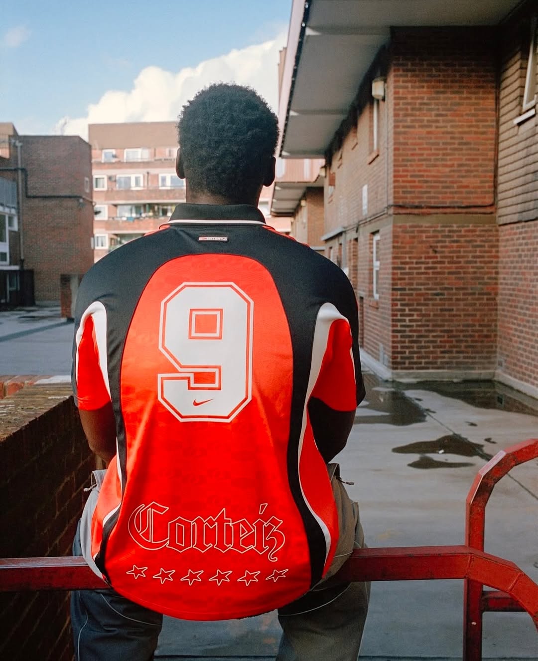 Corteiz x Nike NRG Jersey Team Orange
