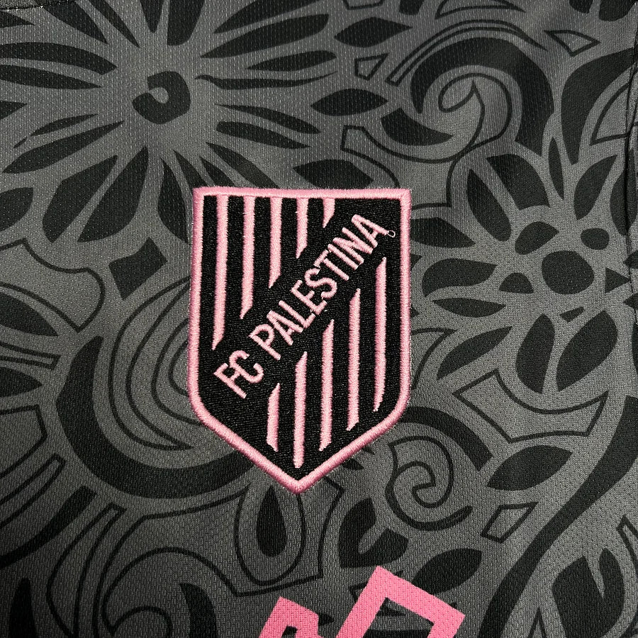 Palestine / Palestino Maillot foot noir / rose 2024 2025