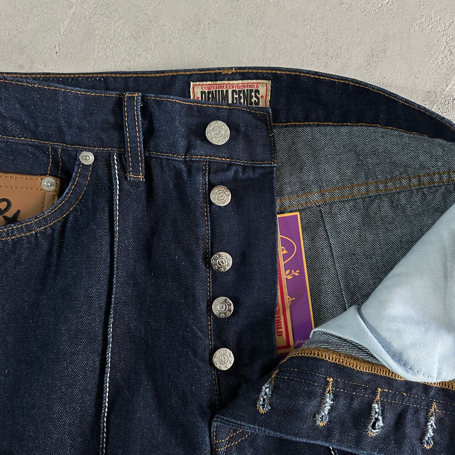 Denim jeans corteiz - dark wash