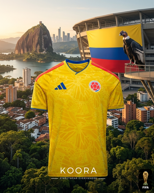 Colombie Maillot Domicile Coupe du Monde 2026