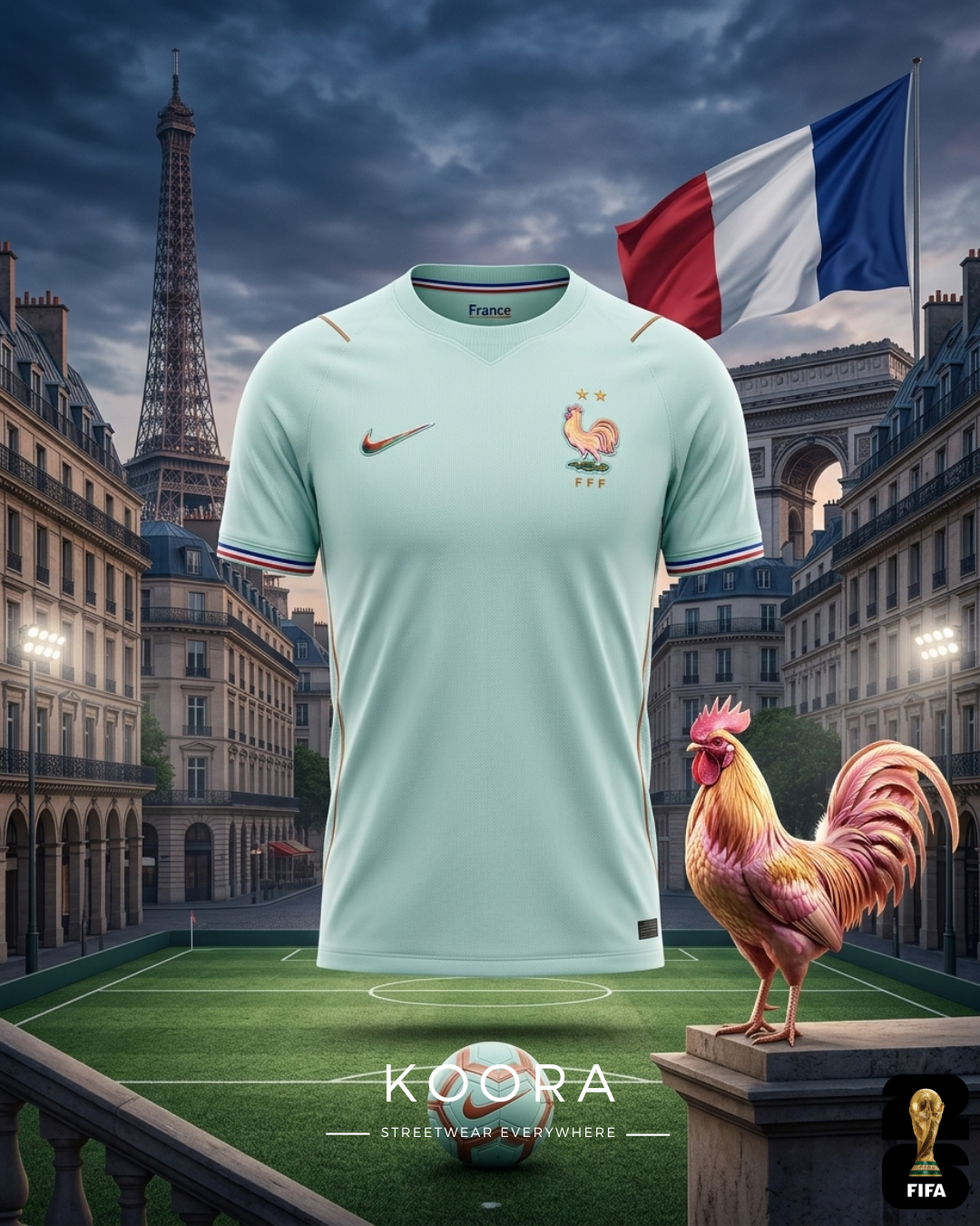 France Maillot Extérieur Coupe du Monde 2026