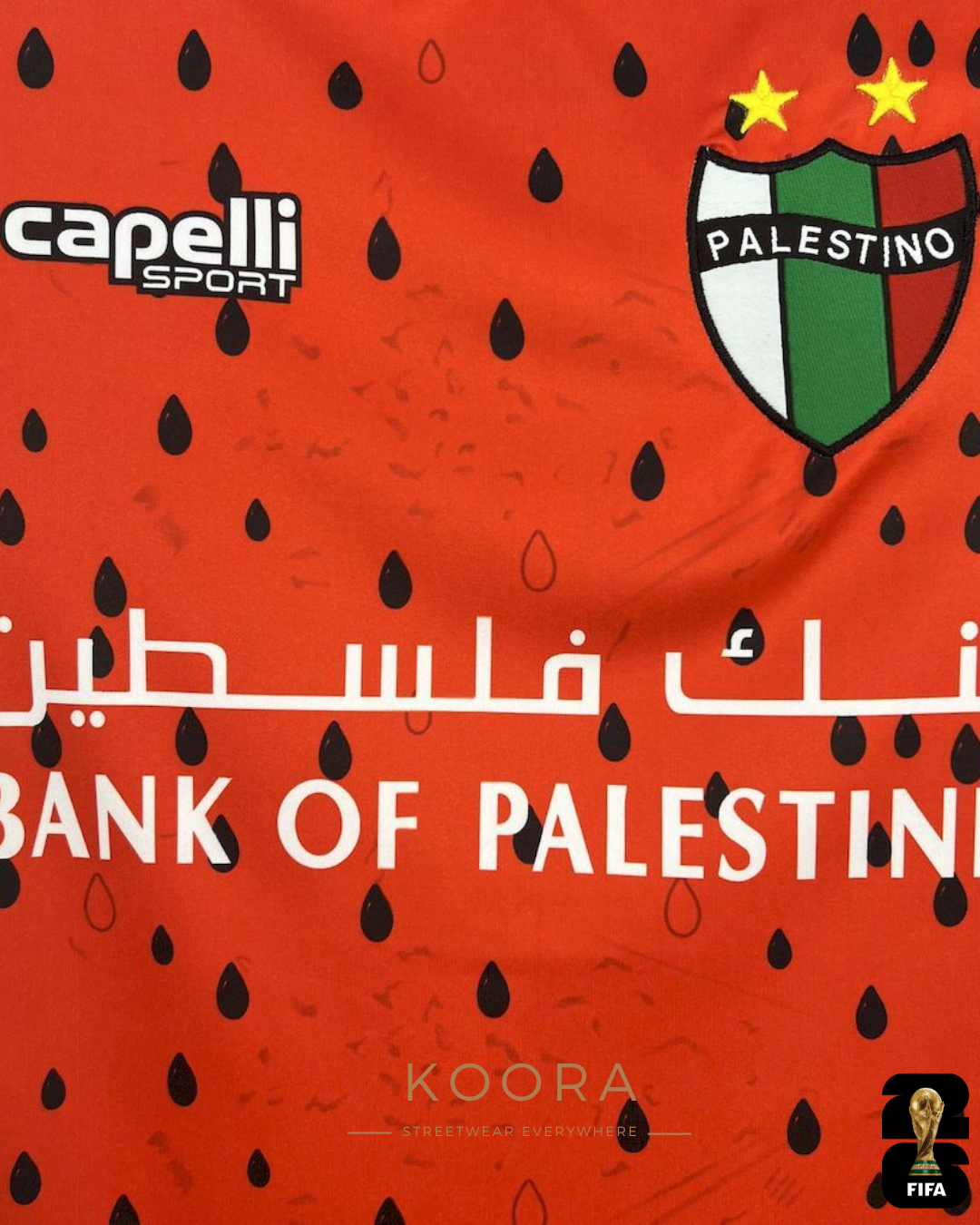 Maillot Extérieur Fourth Palestino Saison 2025/2026