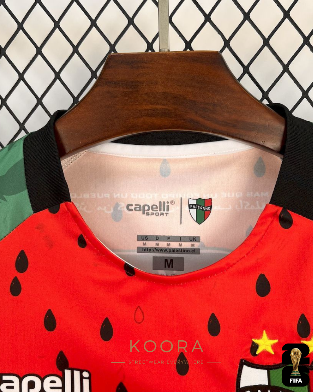 Maillot Extérieur Fourth Palestino Saison 2025/2026