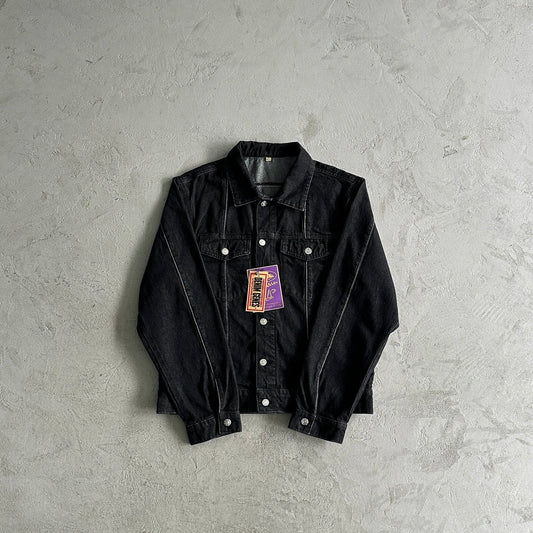 Veste en jean Corteiz C-Star denim noir
