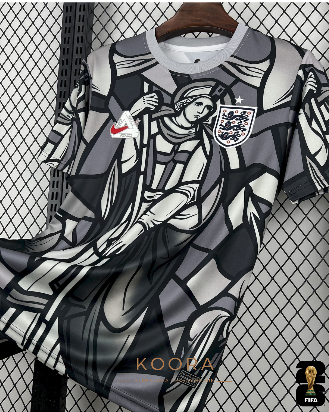 Maillot d'Avant-Match Angleterre x Palace – Coupe du Monde 2026