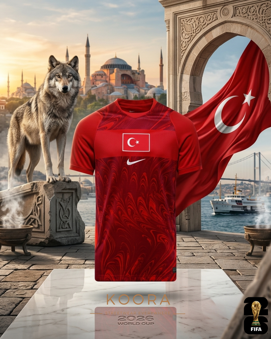 Turquie Maillot Domicile Coupe du Monde 2026