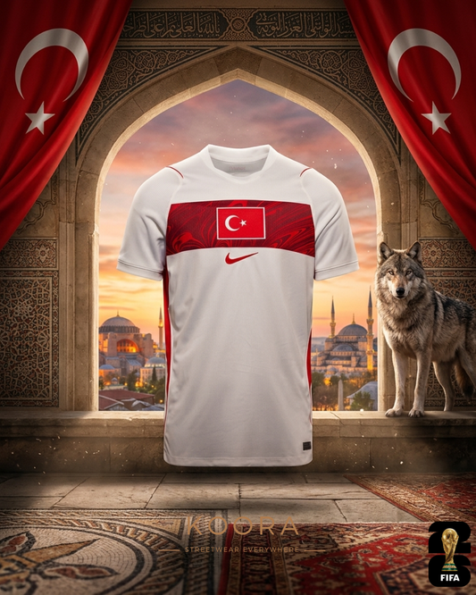 Turquie Maillot Extérieur Coupe du Monde 2026