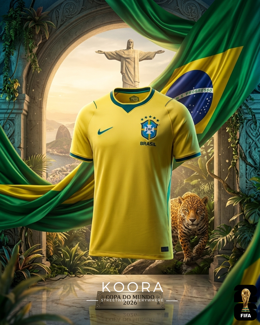 Brésil Maillot Domicile Coupe du Monde 2026
