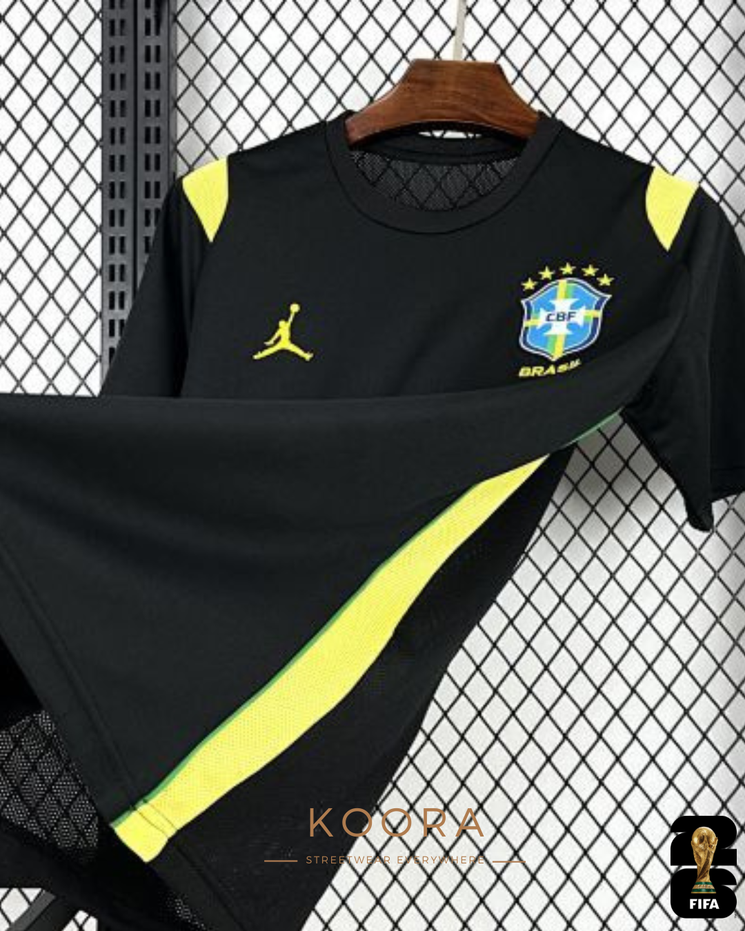 Maillot avant match brésil 2026