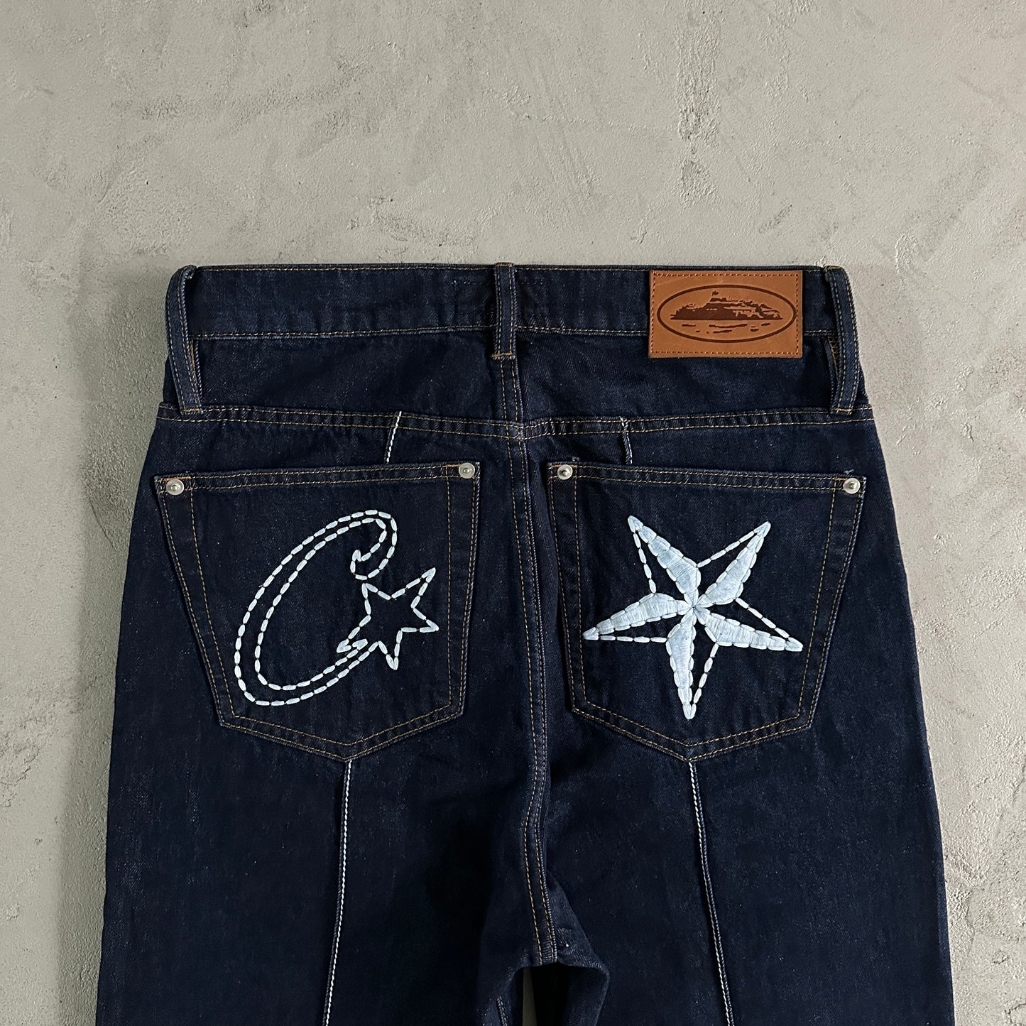 Denim jeans corteiz - dark wash