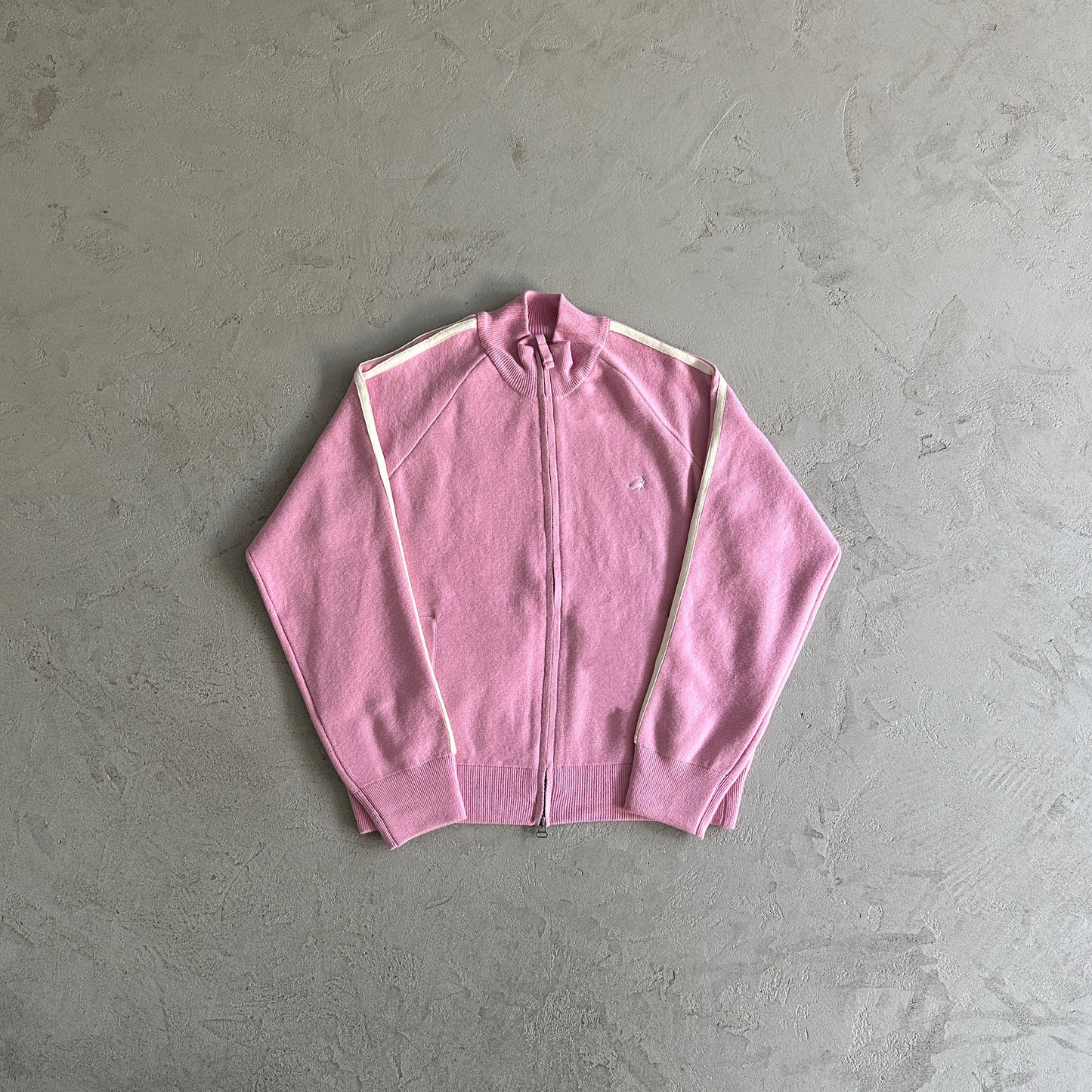 Corteiz Knit Zip Up Fleece Pink