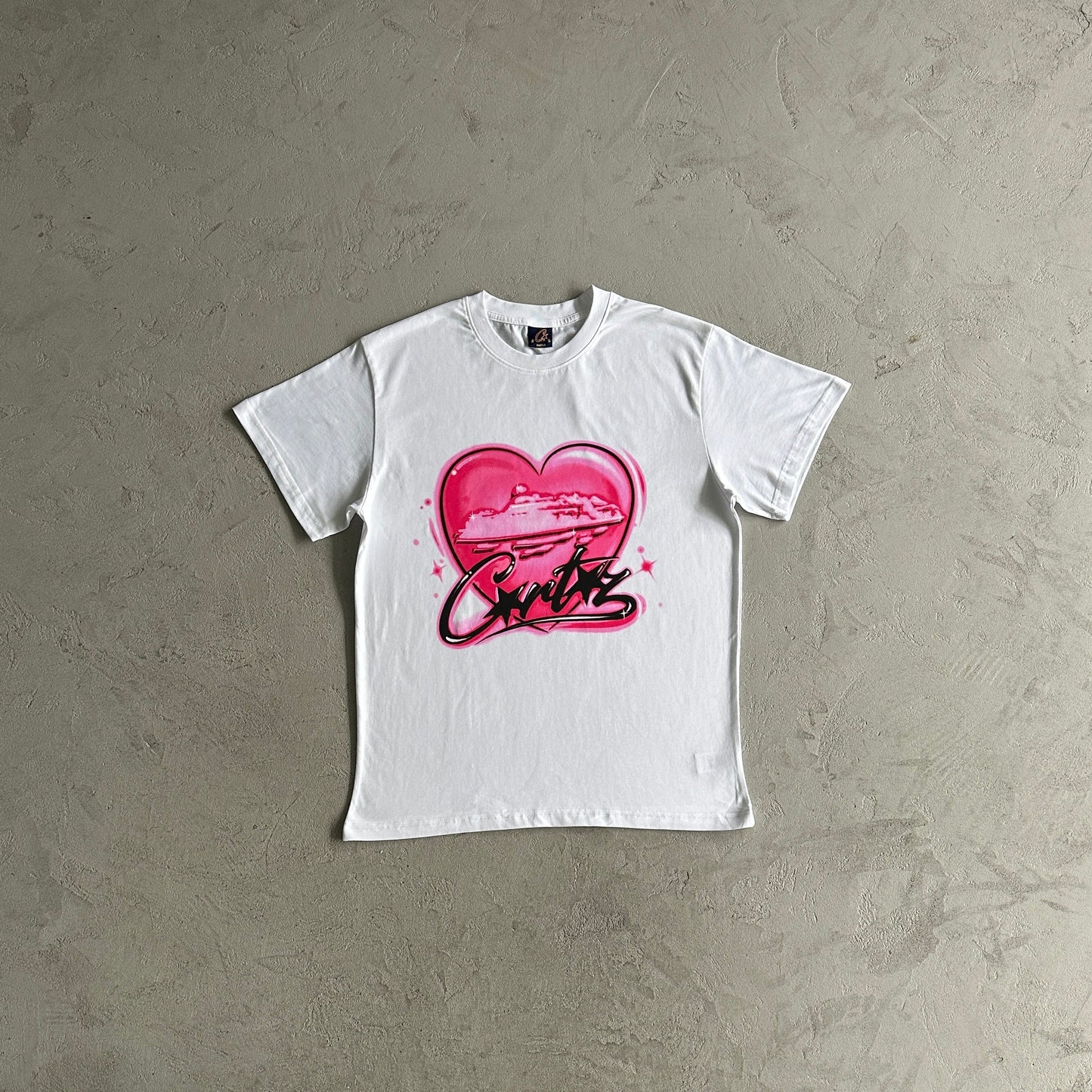 Tee-shirt pink heart