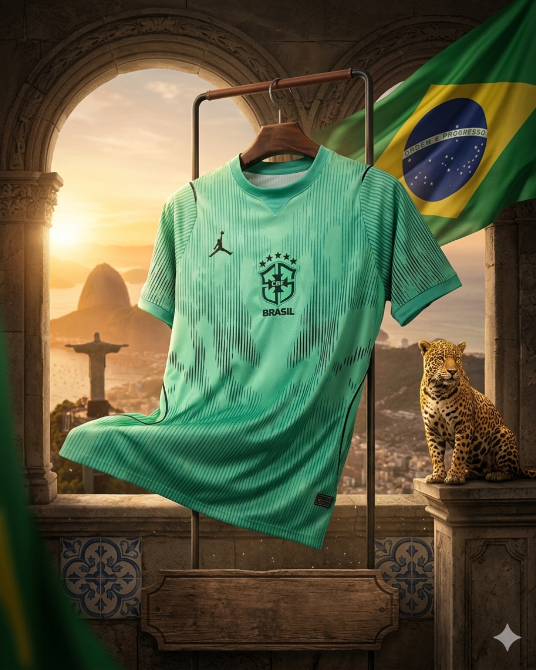 Maillot Gardien Brésil Coupe du Monde 2026