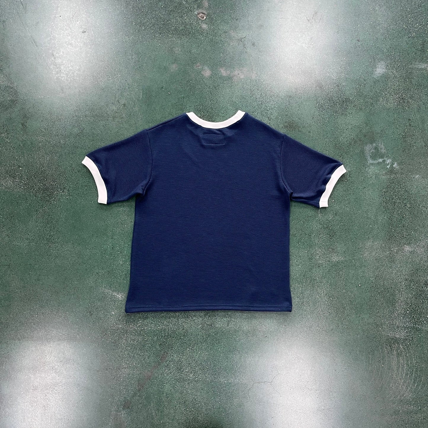 CORTEIZ Waffle T-shirt - Dark Blue