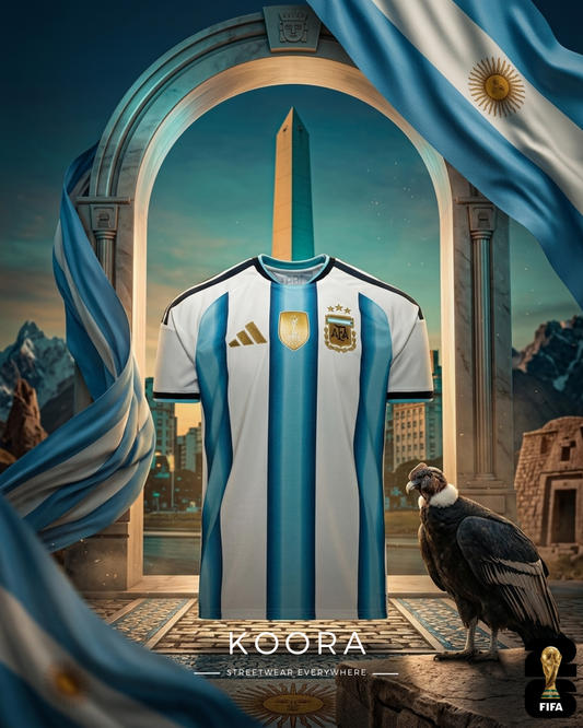 Argentine Maillot Domicile Coupe du Monde 2026